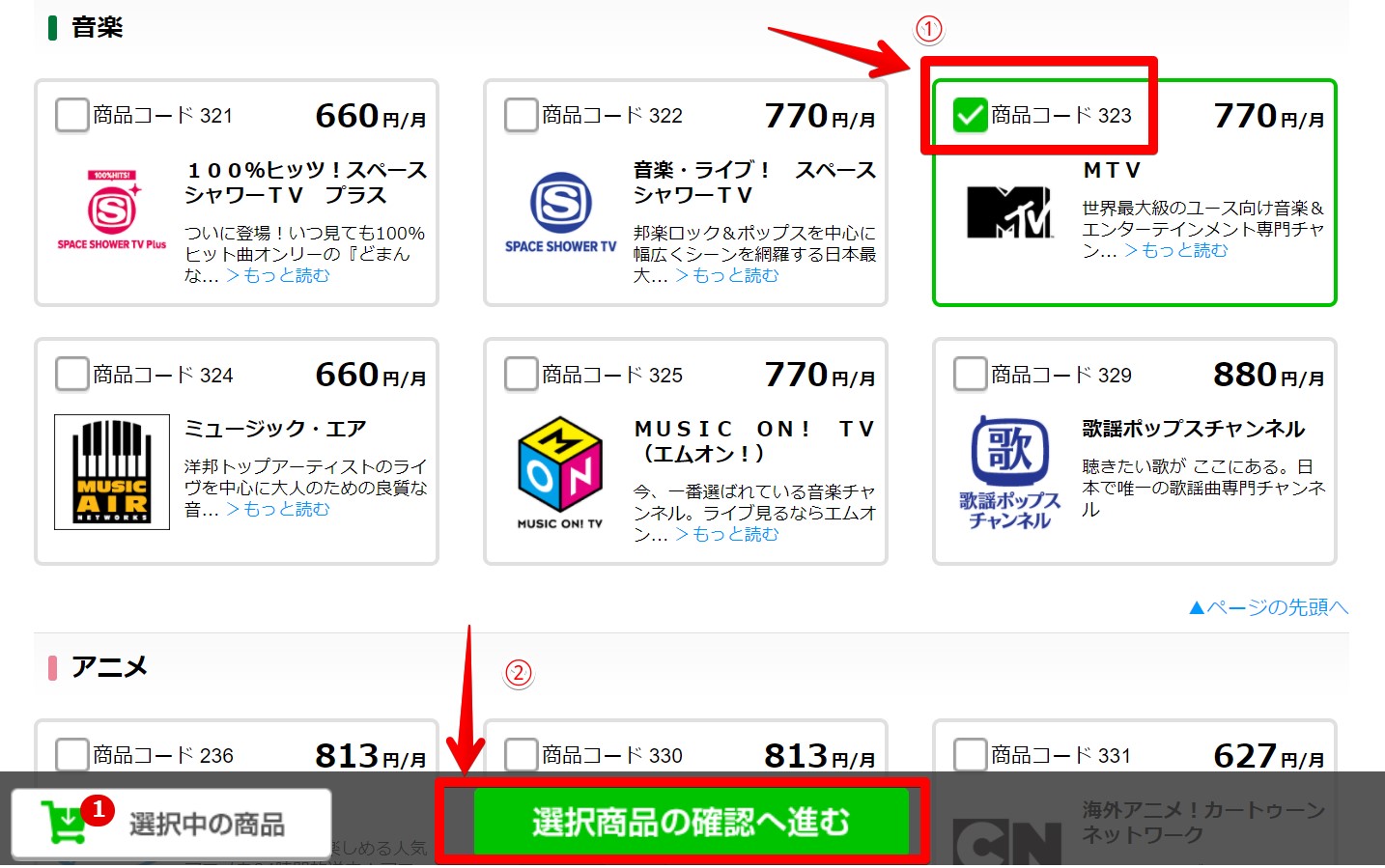MTV(スカパー)視聴方法